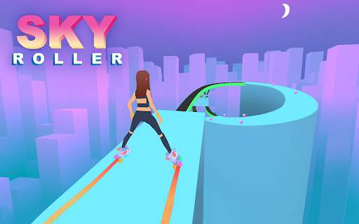 Sky Roller: Rainbow Skating screenshot 22