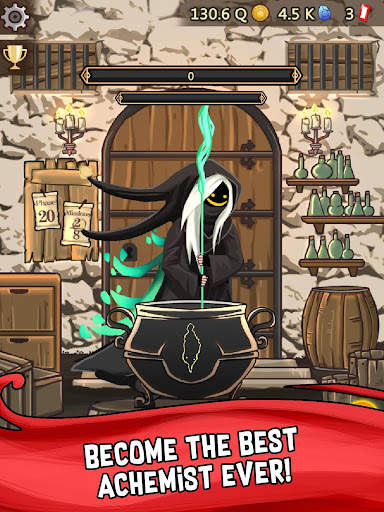 Alchemy Clicker - Potion Games Idle Fantasy Rpg screenshot 8