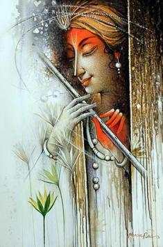 Shree Krishna HD Wallpaper (Background) screenshot 8