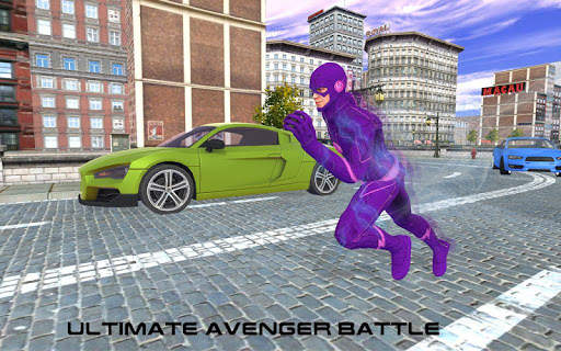 Real Speed Robot Hero: NY Crime City Battle screenshot 6