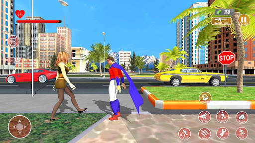 Super-Hero Flying Simulator 3D screenshot 3