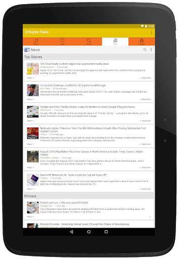 Ethiopian Radio, Music & News screenshot 11