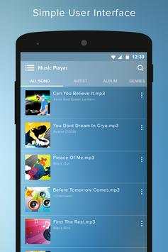 Music Player - DJ I Theme screenshot 1