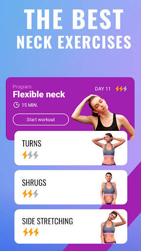 Neck exercises - Pain relief screenshot 2