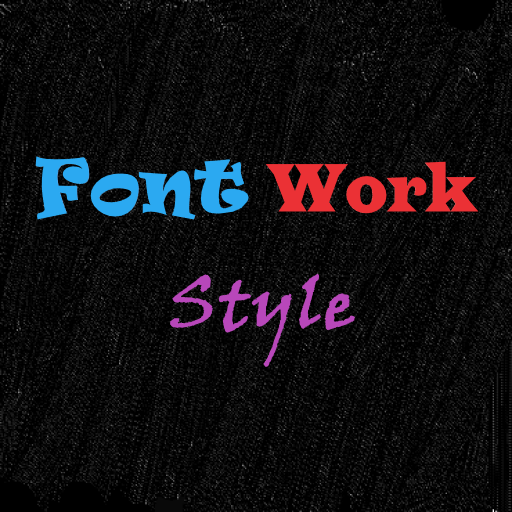 ikon Font Work Style - for whatsapp,Instagram Facebook.