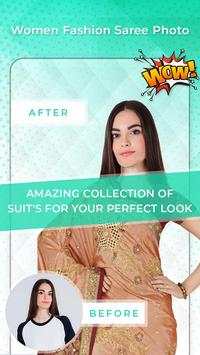 Women Fashion Saree Photo Suit Editor screenshot 1