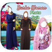 Burka Women Photo Suit icon
