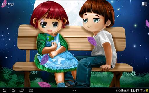 Romantic Live Wallpaper screenshot 4