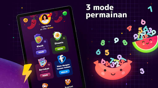 Numberzilla - Puzzle permainan screenshot 14