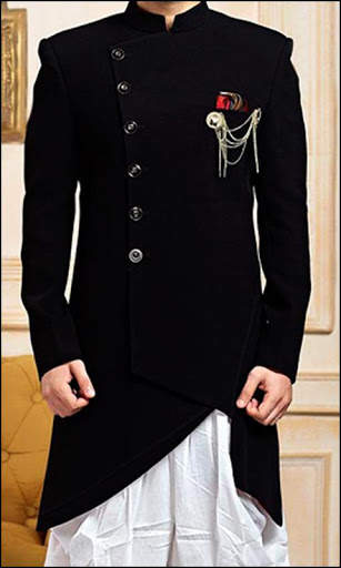 Latest Fashion Men Sherwani Photo Suit screenshot 2