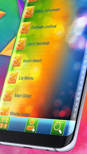 Color Dialer Theme 3 تصوير الشاشة