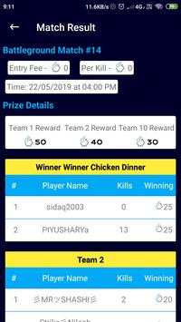 Pubg tournament, Free Fire tournament - Bluezon screenshot 5
