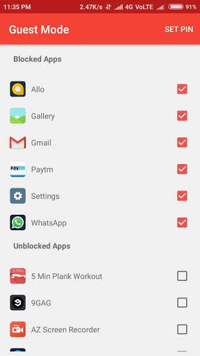 Safe: protect your privacy screenshot 3