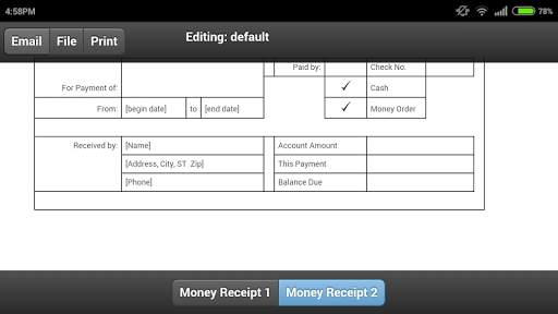 Money Receipt स्क्रीनशॉट 5