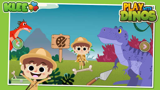 Play with DINOS:  Dinosaur game for Kids 👶🏼 screenshot 4