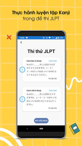 Học Kanji N5, N4, N3, N2, N1 - Janki screenshot 8