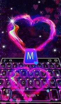 Neon Galaxy Heart screenshot 3