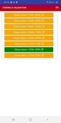 CODING & VALIDATION APPLICATION 1 تصوير الشاشة