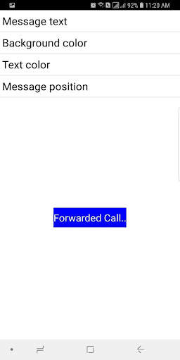 Forwarded Call Notification screenshot 4