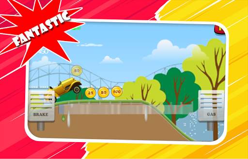Monster Car Uphill Racing screenshot 2