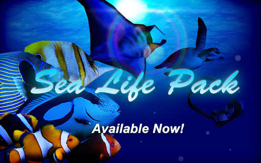 Ocean Blue 3D Live Wallpaper screenshot 1