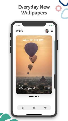 Walfy - Wallpaper App screenshot 1