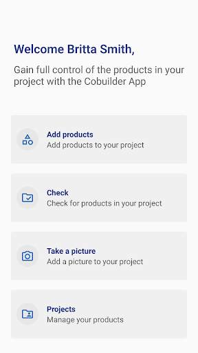Cobuilder App screenshot 2