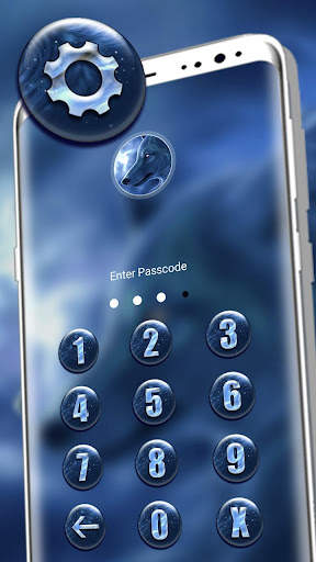 Mystical Wolf Launcher Theme screenshot 5