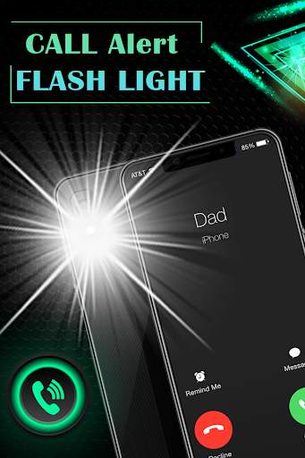 Color Screen Flashlight :  Flash on Call & SMS screenshot 2
