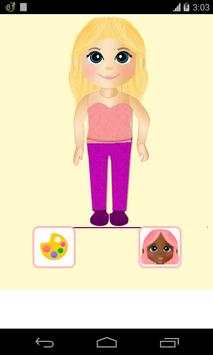 doll dress up game screenshot 3
