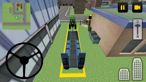 Traktör sürücüsü 3D: Şehir screenshot 4