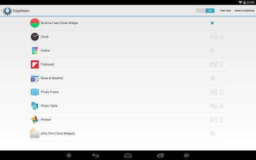 Burkina Faso Clock Widget screenshot 3