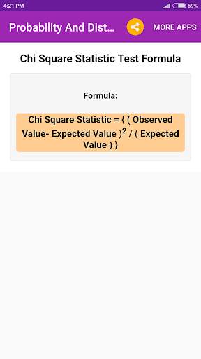 Probability And Distributions Formulas скриншот 6