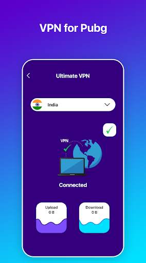 VPN For PUBG Mobile Lite - Unlimited Fast Free VPN screenshot 2