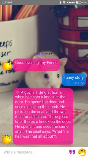 Buddy Messenger - English conversation chatbot screenshot 6