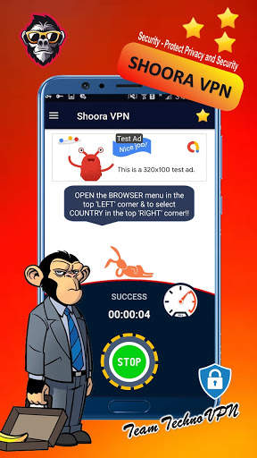 SHOORA VPN - Free VPN Proxy & Unlimited Secure VPN screenshot 3