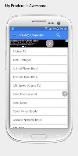 Pashto sat TV Channels info screenshot 1
