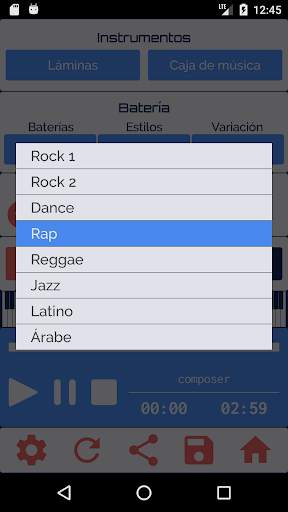 Compositor lite - Compositor musical algorítmico screenshot 13