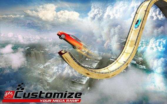 Mega Ramp Car Racing Stunts screenshot 8