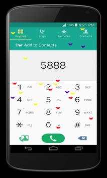 Live Theme: Butterfly in Phone screenshot 5