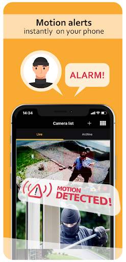 OmegaCam Home Security System - Phone & IP Camera screenshot 5