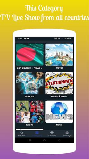 STV- All live TV channel App screenshot 3