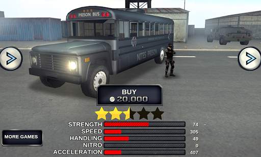 Prison Bus Driver Valley 3D screenshot 4