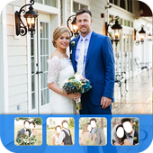 Rustic Wedding Couple أيقونة