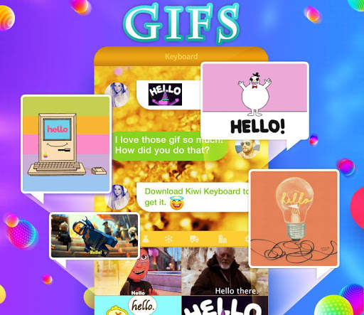 Kiwi Keyboard–Emoji, Original Stickers, and GIFs screenshot 4
