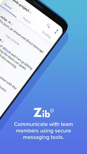 Zib Messenger screenshot 2