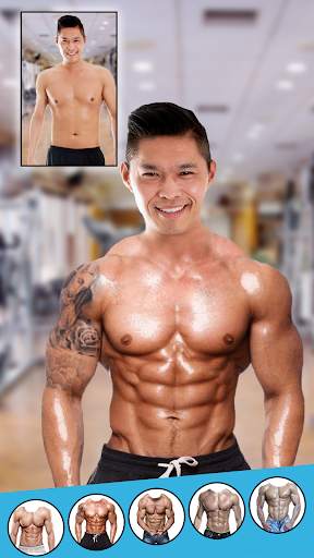 Six Pack Abs Photo Editor for Boys screenshot 2