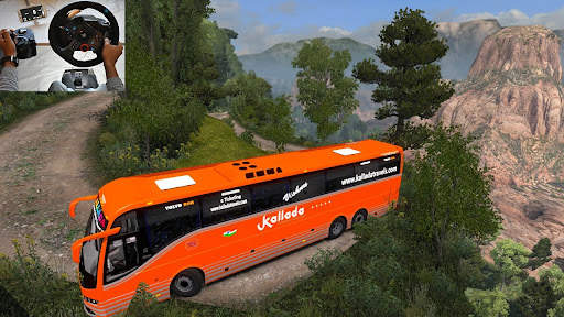 Offroad Bus Simulator-Bus Game screenshot 1