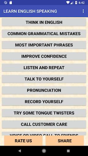 IMPROVE ENGLISH SPEAKING screenshot 1