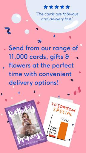 Moonpig: Birthday Card Maker & Gift Shopping App screenshot 3